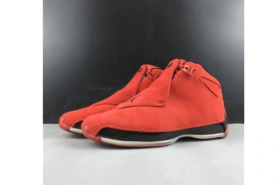 18“ JORDAN SUEDE” RED AIR AA2494-601 AA2494-601 0826
